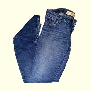 Abercrombie jeans. Size 0 regular. Straight leg